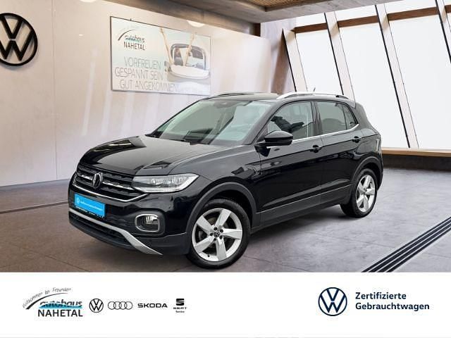 Schwarz Gebraucht 2021 VW T-Cross Style SUV | 21.350 € (Fairer Preis) - Bild 1/3