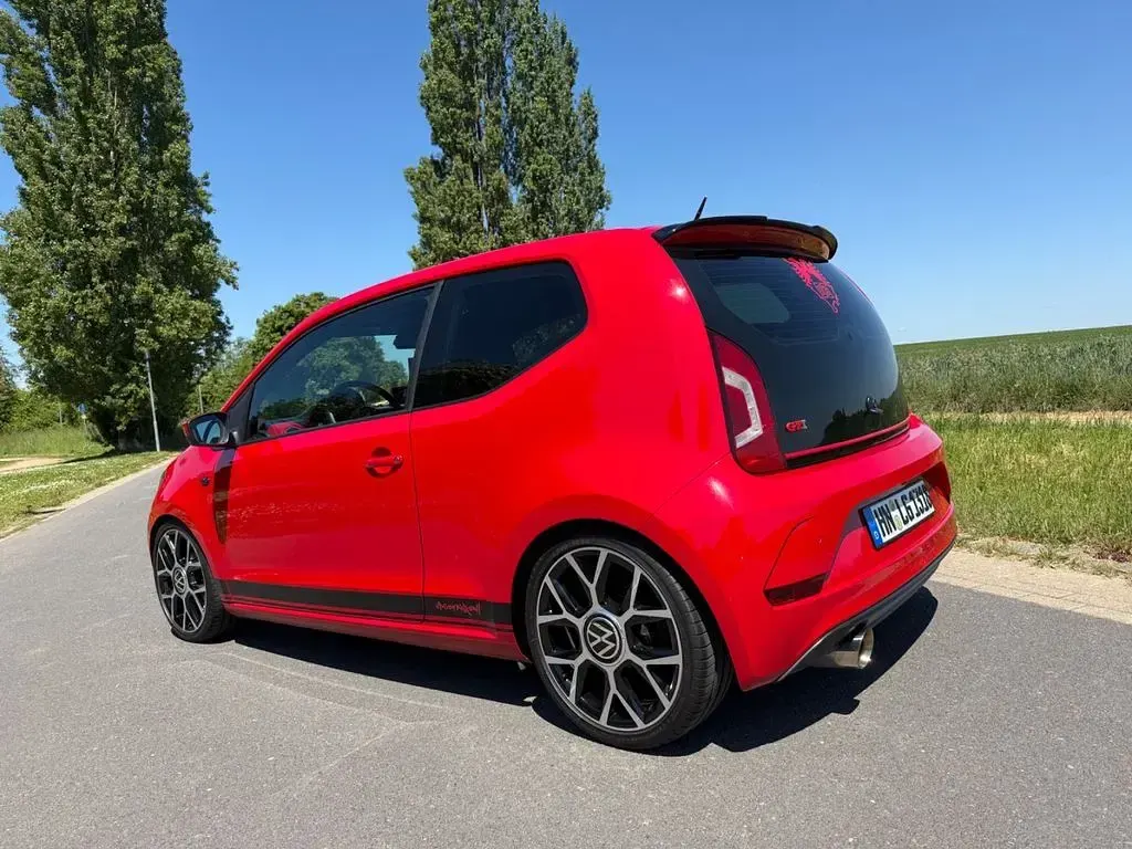Gebraucht VW up! Highline 75 PS (55 kW) 2013 Rot Kleinwagen