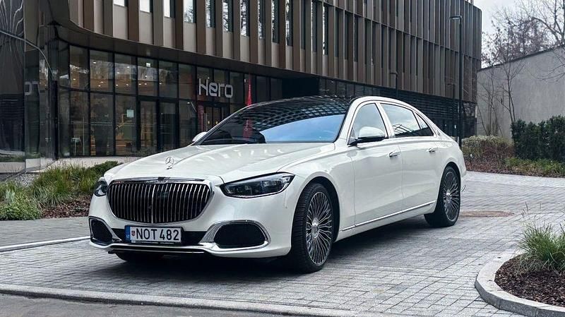 Weiß Gebraucht 2022 Mercedes S580 Limousine | 164.900 € - Bild 1/4