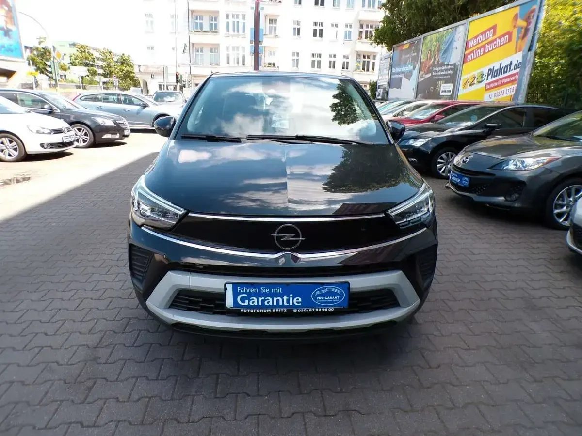 Gebraucht Opel Crossland X 131 PS (96 kW) 2022 Schwarz SUV