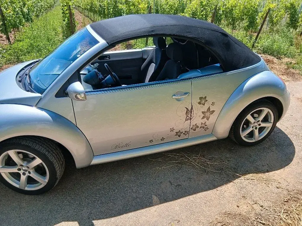 Gebraucht VW Beetle Cabriolet 102 PS (75 kW) 2005 Silber Cabrio
