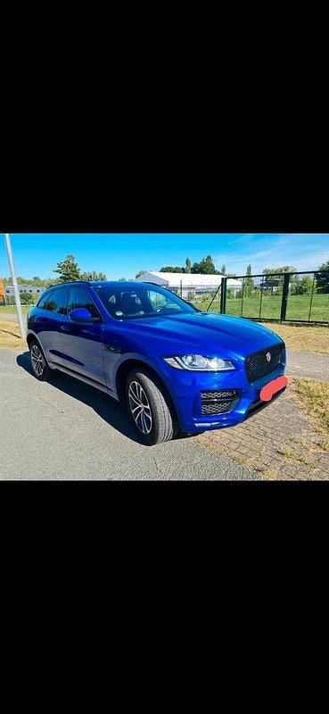 Gebraucht Jaguar F-Pace 241 PS (177 kW) 2018 Blau SUV