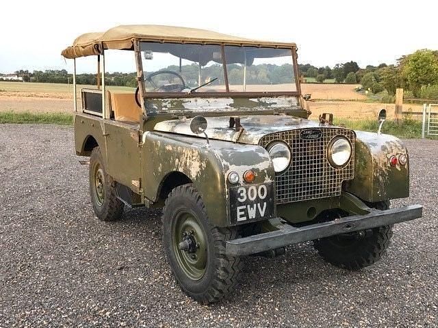 Gebraucht Land Rover 1 68 PS (50 kW) 1952 Grün SUV