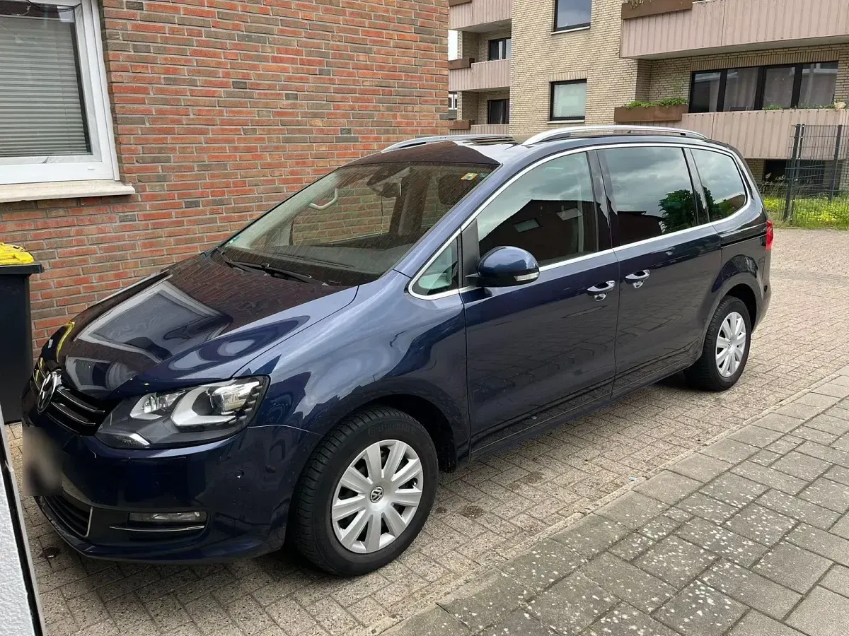 Gebraucht VW Sharan Highline 2013 Blau Van / Kleinbus