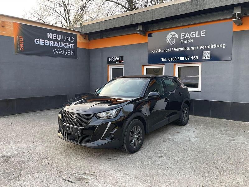 Gebraucht Peugeot 2008 Active 110 PS (80 kW) 2021 Schwarz SUV