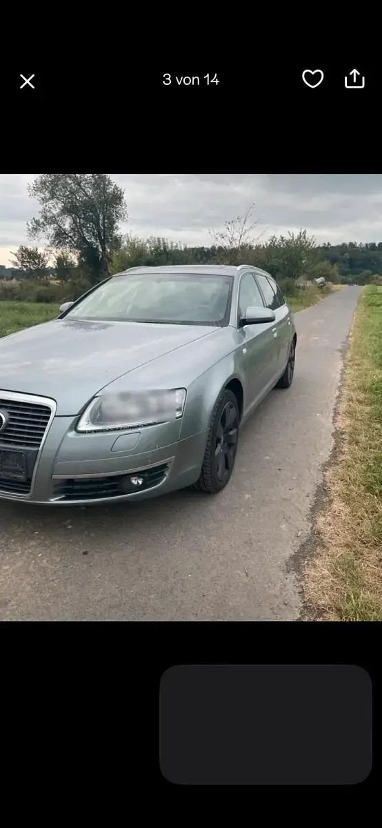 Usata Audi A6 190 CV (139 kW) 2008 Argento Station wagon