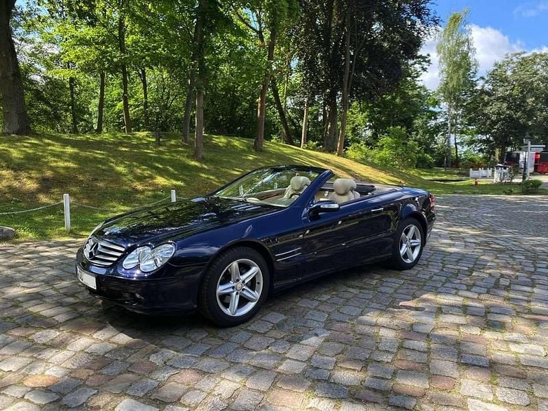 Gebraucht Mercedes SL350 245 PS (180 kW) 2004 Blau Cabrio