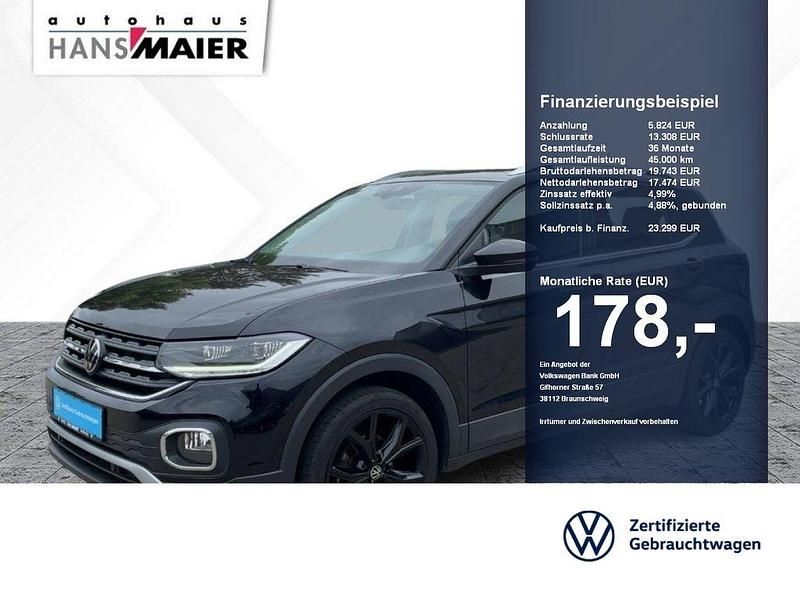 Deep black perleffekt Gebraucht 2022 VW T-Cross Style SUV | 23.299 € (Fairer Preis) - Bild 1/2