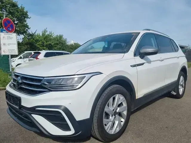 Gebraucht VW Tiguan Allspace Life 200 PS (147 kW) 2022 Weiß SUV