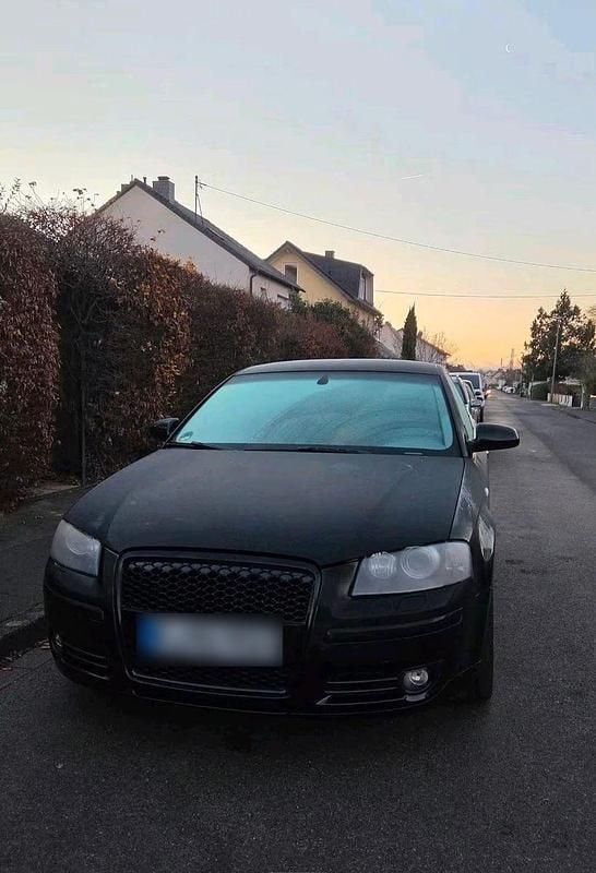 Gebraucht Audi A3 S-Line 125 PS (91 kW) 2008 Schwarz Kleinwagen