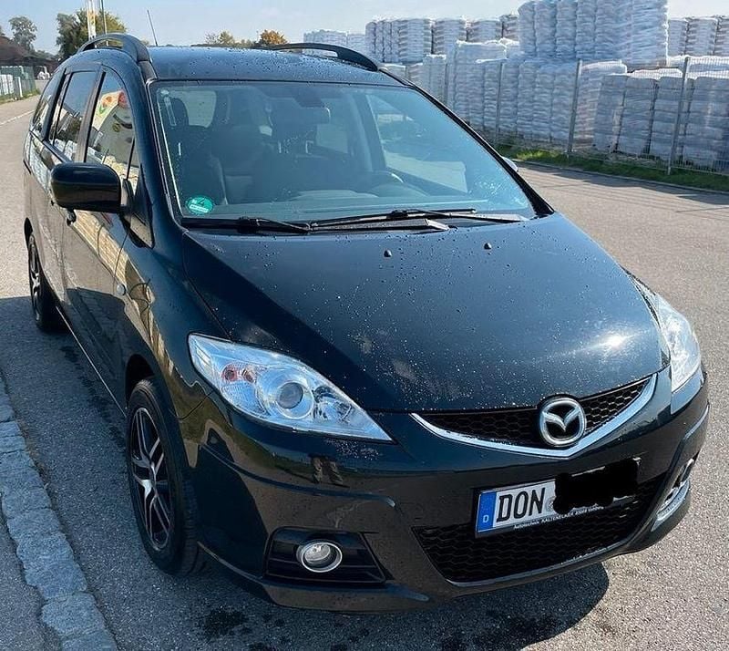 Gebraucht Mazda 5 116 PS (85 kW) 2010 Schwarz Van / Kleinbus