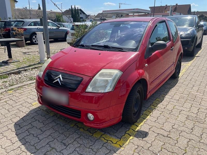 Gebraucht Citroën C2 Comfort 73 PS (53 kW) 2006 Rot Kleinwagen