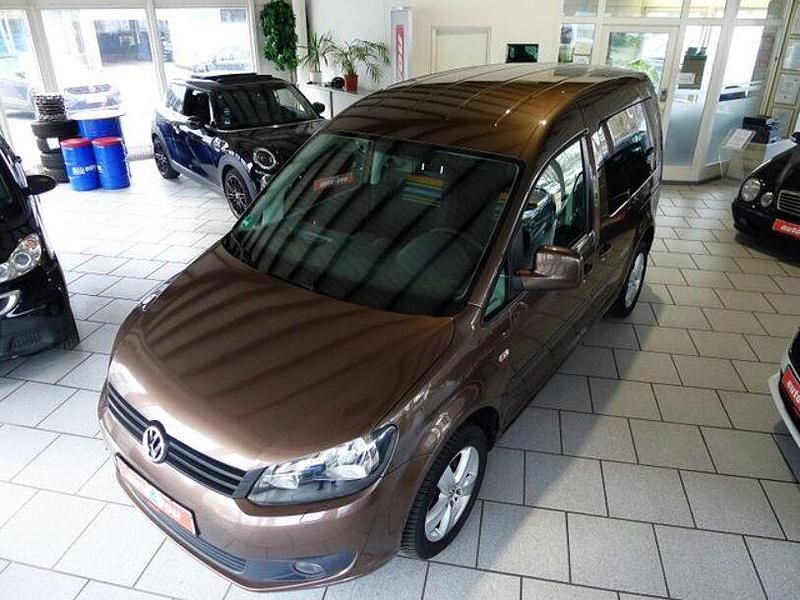 Gebraucht VW Caddy Trendline 105 PS (77 kW) 2013 Braun Van / Kleinbus