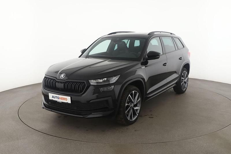 Schwarz Gebraucht 2022 Skoda Kodiaq SportLine SUV | 37.900 € (Etwas zu teuer) - Bild 1/3