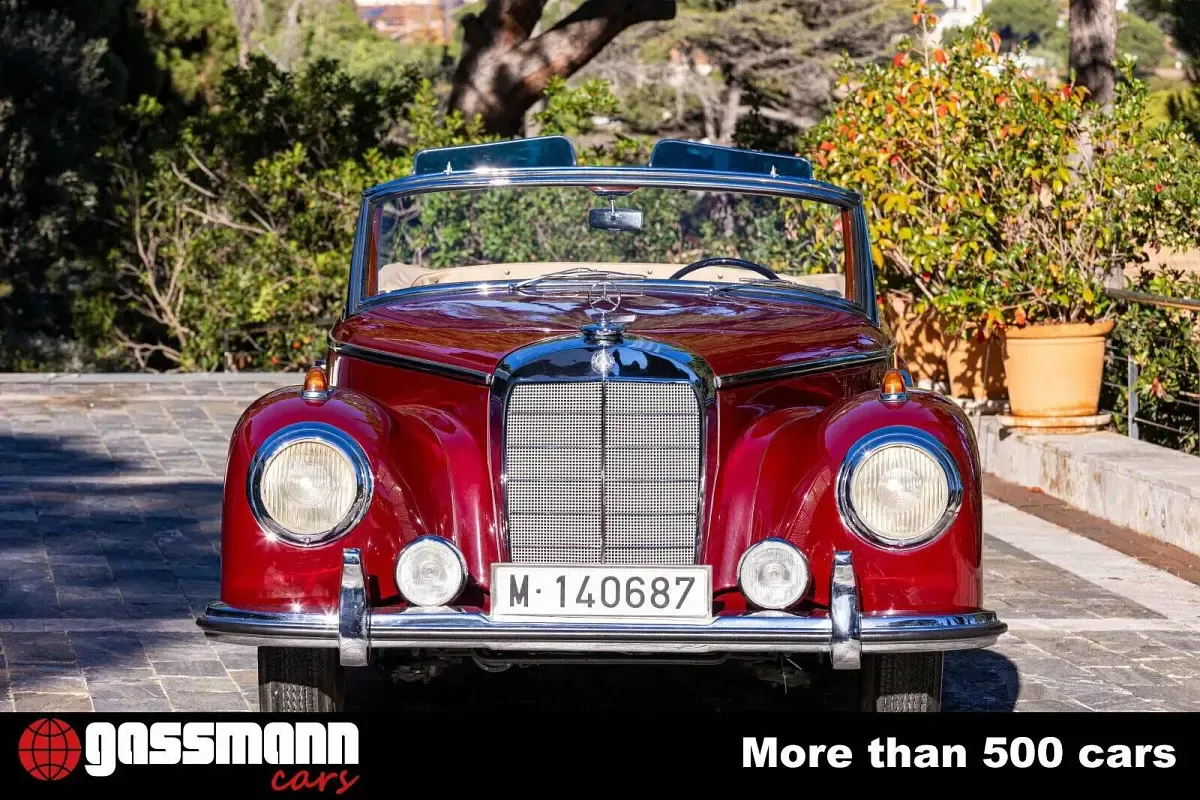 Gebraucht Mercedes 300 150 PS (110 kW) 1953 Rot Cabrio