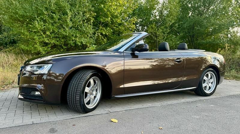 Gebraucht Audi A5 Cabriolet S-Line 245 PS (180 kW) 2012 Braun Cabrio