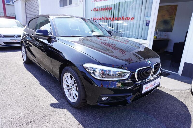 Schwarz Gebraucht 2017 BMW 118 Advantage Kleinwagen | 15.990 € (Fairer Preis) - Bild 1/4
