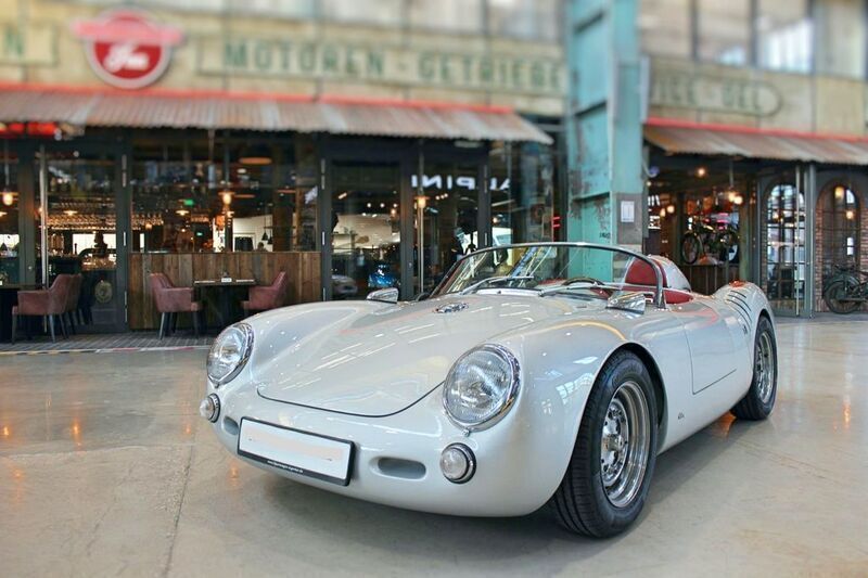 Silber Gebraucht 1955 Porsche 550 Cabrio | 110.000 € - Bild 1/4
