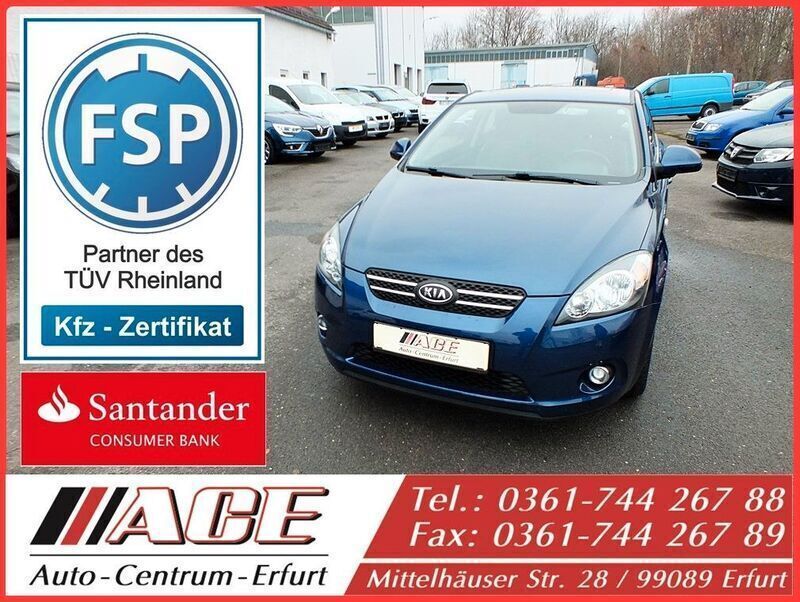 Blau Gebraucht 2009 Kia ProCeed Kleinwagen | 3.790 € (Superpreis) - Bild 1/4
