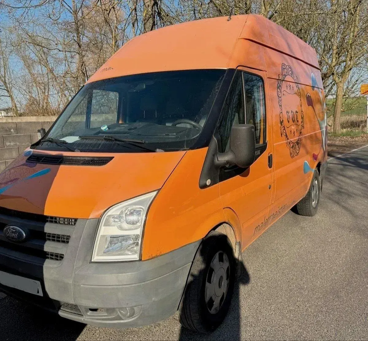 Gebraucht Ford Transit 116 PS (85 kW) 2010 Orange Pickup