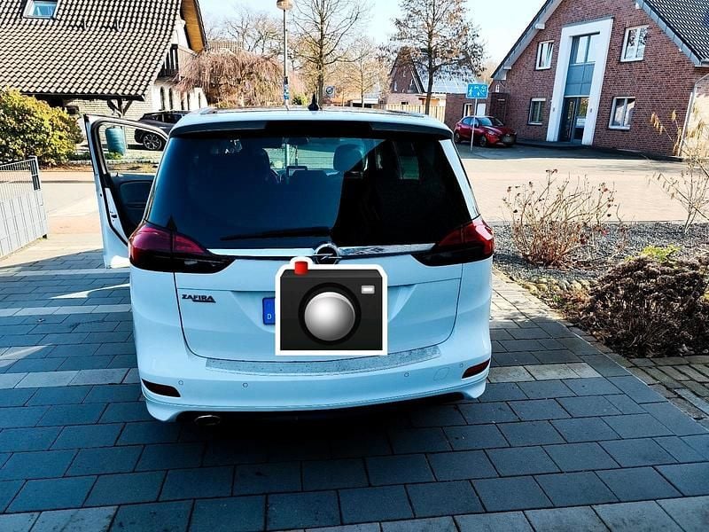 Gebraucht Opel Zafira OPC 165 PS (121 kW) 2016 Weiß Van / Kleinbus