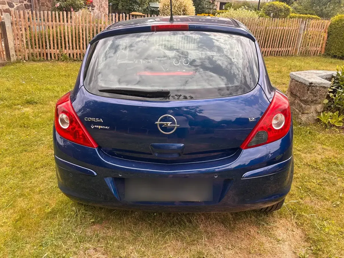 Gebraucht Opel Corsa 80 PS (58 kW) 2007 Blau Kleinwagen
