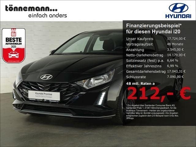 Gebraucht Hyundai i20 Trend 101 PS (74 kW) 2025 Phantom black Kleinwagen