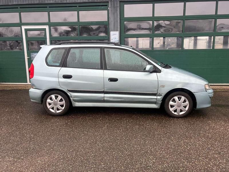 Gebraucht Mitsubishi Space Star Comfort Edition 111 PS (81 kW) 2002 Blau Van / Kleinbus