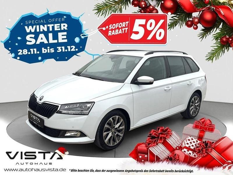 Weiß Gebraucht 2022 Skoda Fabia Best of Kleinwagen | 14.155 € (Guter Preis) - Bild 1/4