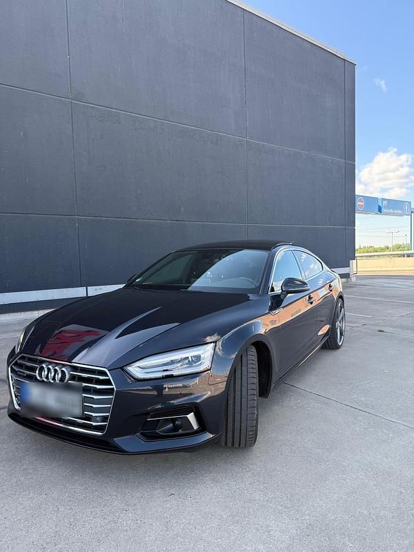 Usata Audi A5 S-Line 272 CV (200 kW) 2017 Blu Coupé