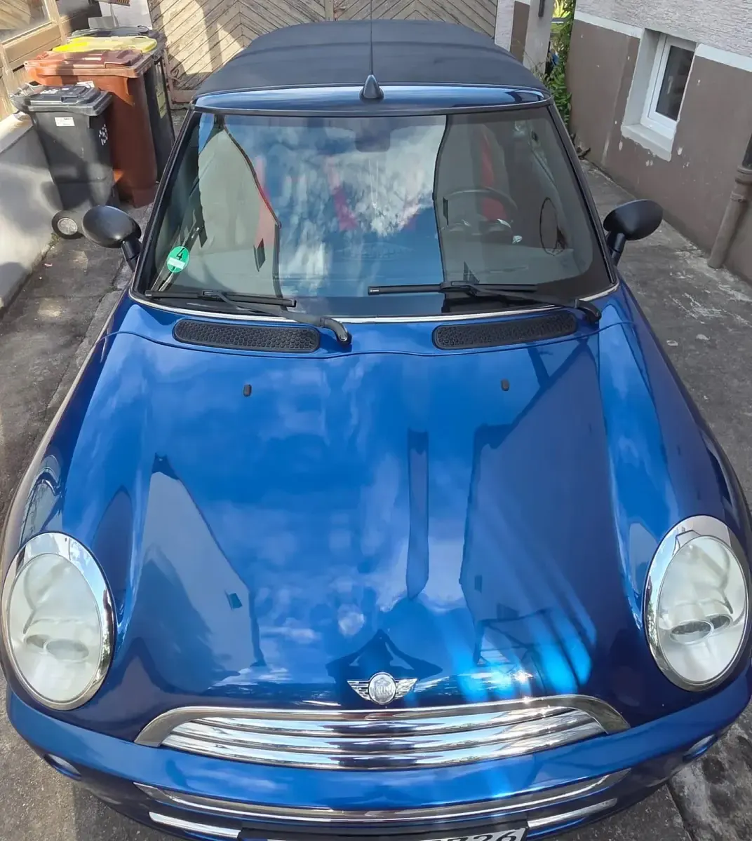 Gebraucht Mini One Cabriolet 90 PS (66 kW) 2007 Blau Cabrio