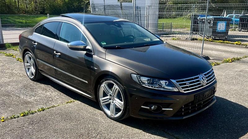 Braun Gebraucht 2014 VW CC R-line Limousine | 14.299 € (Fairer Preis) - Bild 1/4