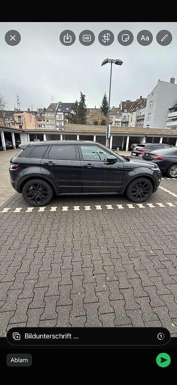 Gebraucht Land Rover Range Rover evoque Dynamic 190 PS (139 kW) 2015 Schwarz SUV