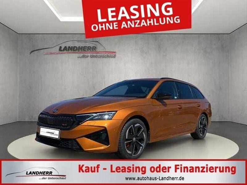 Orange Gebraucht 2024 Skoda Octavia RS Kombi | 35.400 € (Superpreis) - Bild 1/4