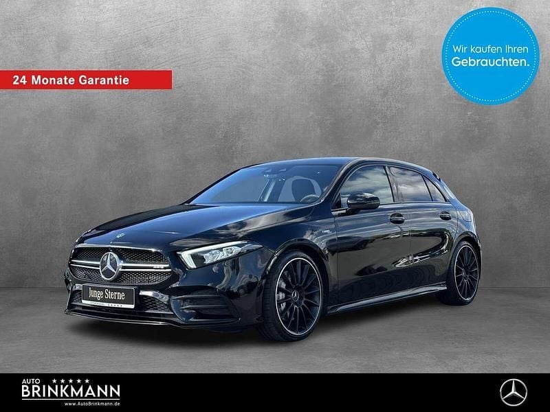 Unilack nachtschwarz Gebraucht 2020 Mercedes A35 AMG AMG line Limousine | 36.990 € (Fairer Preis) - Bild 1/4