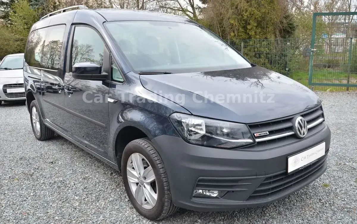 Gebraucht VW Caddy 122 PS (89 kW) 2016 Starlight blue Van / Kleinbus