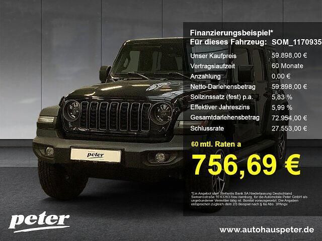 Gelb Neu 2024 Jeep Wrangler Rubicon SUV | 59.898 € (Guter Preis) - Bild 1/2