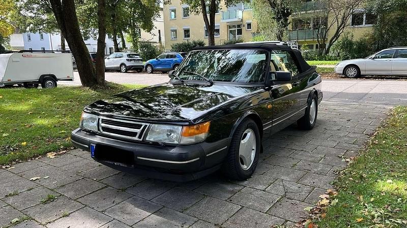 Gebraucht Saab 900 Cabriolet 140 PS (102 kW) 1992 Schwarz Cabrio
