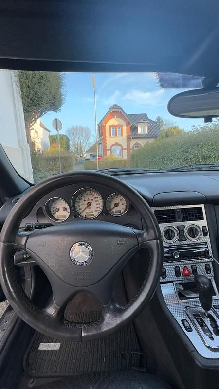 Brugt Mercedes SLK200 1998 Sort Cabriolet