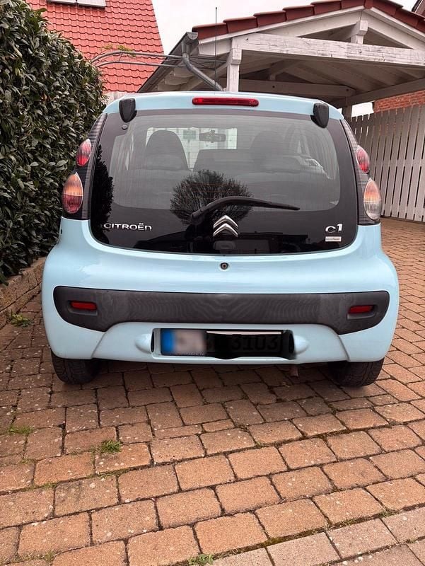 Gebraucht Citroën C1 68 PS (50 kW) 2012 Blau Kleinwagen