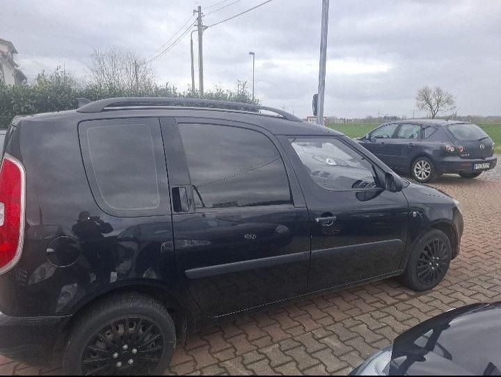 Gebraucht Skoda Roomster Plus Edition 69 PS (50 kW) 2012 Schwarz Van / Kleinbus