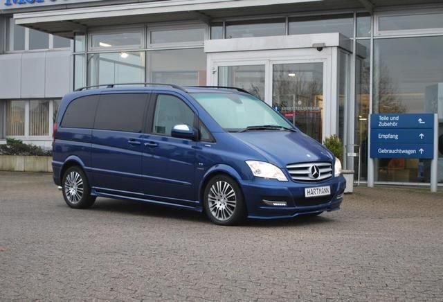 Gebraucht Mercedes Viano Edition 224 PS (164 kW) 2012 Blau metallic Van / Kleinbus