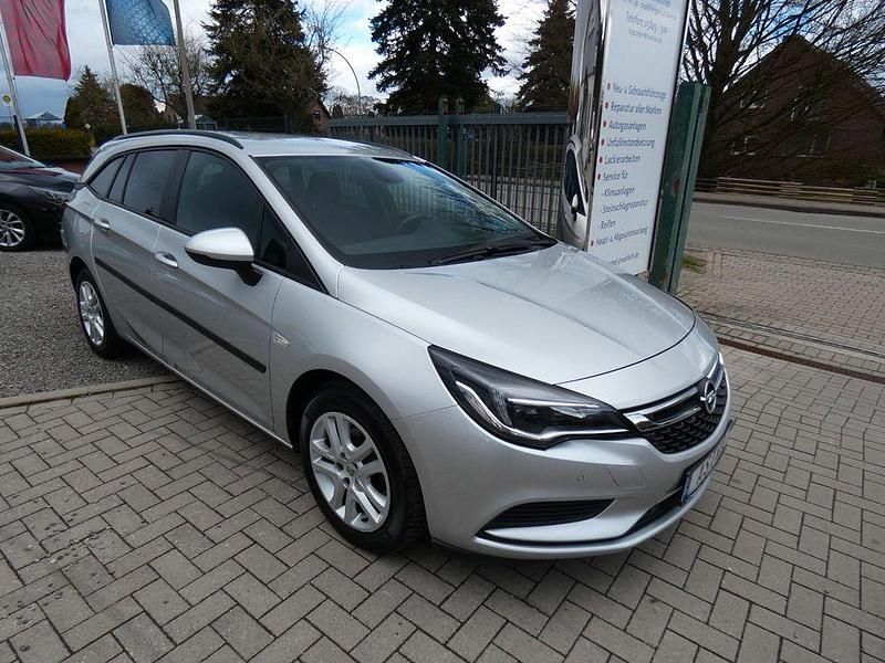 Gebraucht Opel Astra Edition 110 PS (80 kW) 2019 Silber Kombi