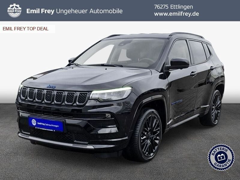 Schwarz Gebraucht 2022 Jeep Compass SUV | 25.990 € (Fairer Preis) - Bild 1/3