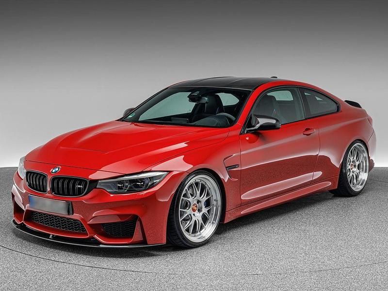Rot Gebraucht 2020 BMW M4 M Performance Coupé | 69.790 € (Teuer) - Bild 1/4