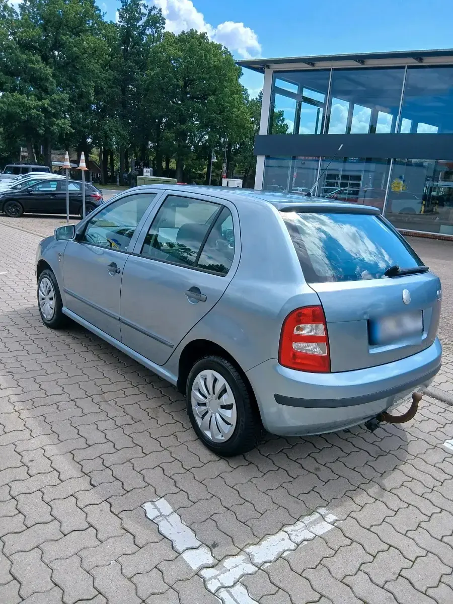 Gebraucht Skoda Fabia 70 PS (51 kW) 2002 Blau Limousine