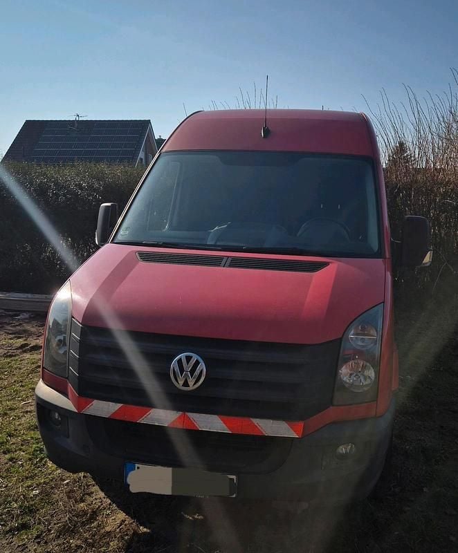 Gebraucht VW Crafter 136 PS (100 kW) 2017 Rot Van