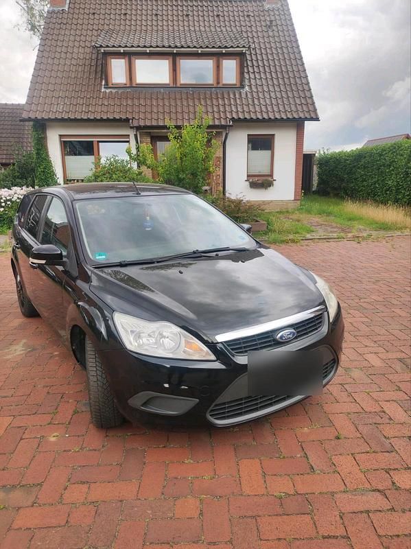 Schwarz Gebraucht 2008 Ford Focus Limousine | 1.000 € (Superpreis) - Bild 1/4
