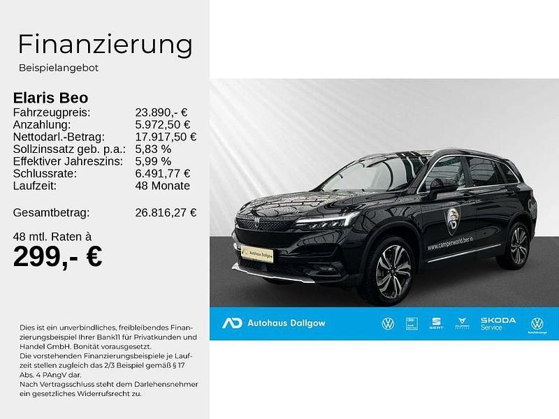 Gebraucht Elaris Beo 150 kW (204 PS) 2022 Schwarz SUV