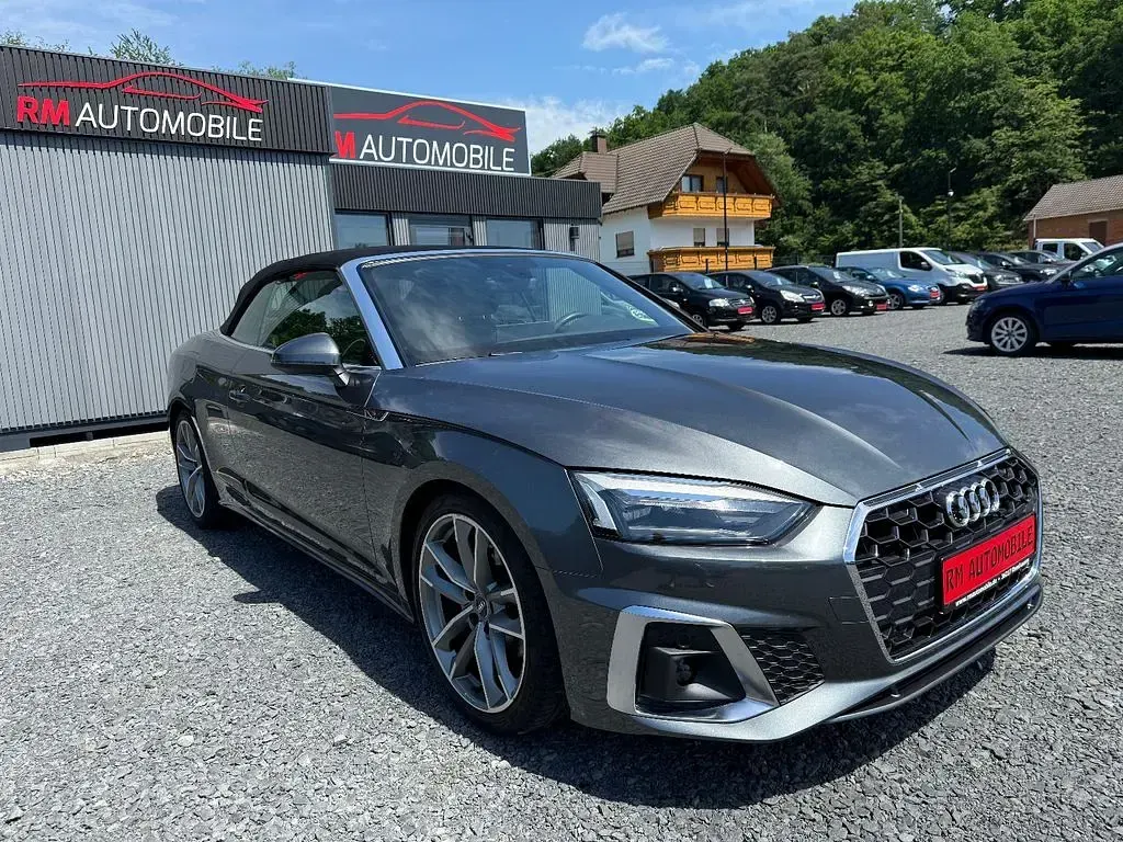 Gebraucht Audi A5 Cabriolet S-Line 190 PS (139 kW) 2020 Daytonagrau Cabrio